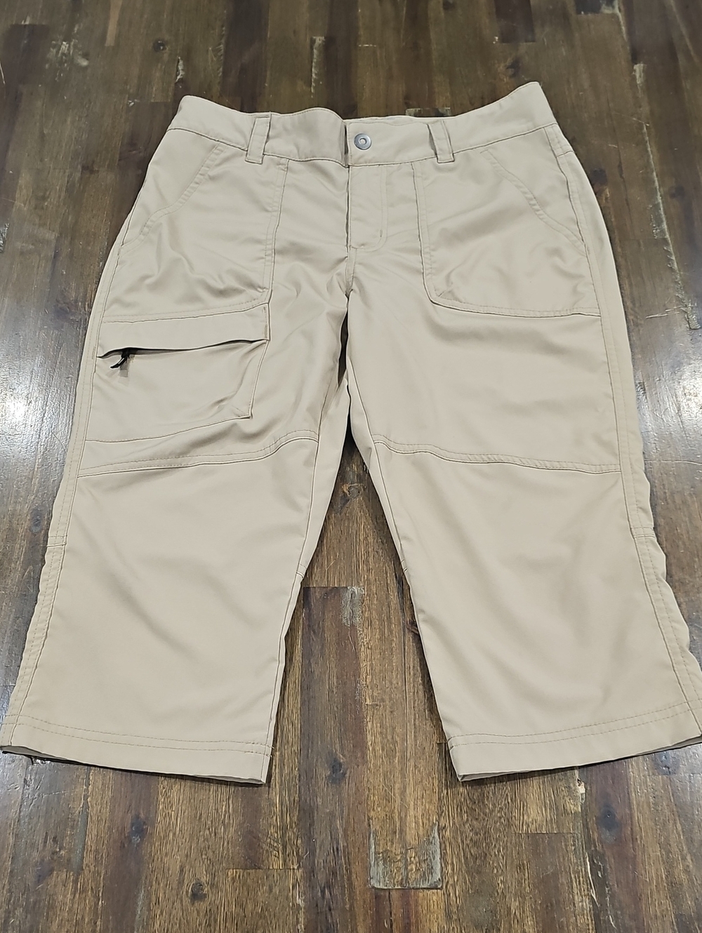 Columbia Tan Kestrel Trail Capri Pants